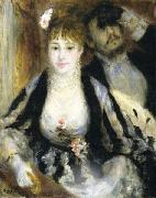 Pierre Auguste Renoir La loge or lavant scene France oil painting artist